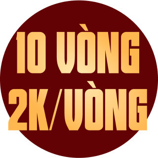 10 vòng - 2k/vòng